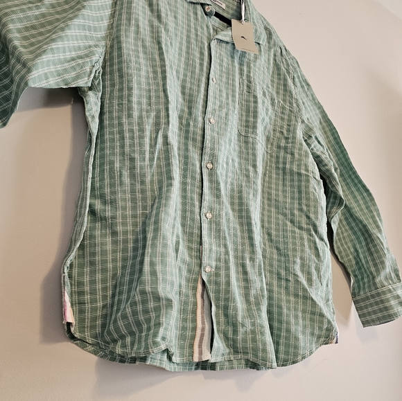 Tommy Bahama Long Sleeve Button Down Linen Blend XXL NEW with Tags! - Picture 3 of 9